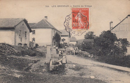 (Doubs)  CPA  Les Breseux  Centre Du Village - Other Municipalities