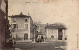 MIRIBEL   ( AIN )  PLACE SAINT-ROMAIN ET LE COTEAU - Bellegarde-sur-Valserine