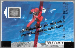 CARTE²-PUBLIC-F-133Ba.540-120U-SC5 An-Trou 7-12/90-SKIEUR 1-V°Impact 22708-NSB-TBE- - 1990