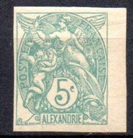 Alexandrie: Yvert  N° 23(*); Bord De Feuille; Type "Blanc" - Neufs