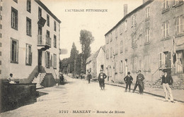 63 - PUY-DE-DÔME - MANZAT - Route De Riom - Superbe (10151) - Manzat