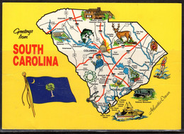 Map, United States, South Carolina, New - Cartes Géographiques