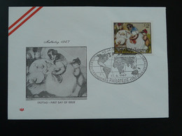 FDC Fête Des Mères Mother's Day Autriche Austria 1967 (ex 1) - Moederdag