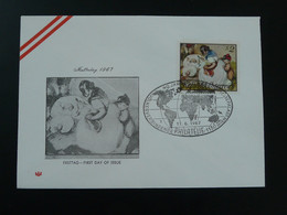 FDC Fête Des Mères Mother's Day Autriche Austria 1967 (ex 2) - Muttertag