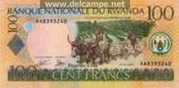 RWANDA -100   Franc  - 01.05.2003  - UNC - Rwanda