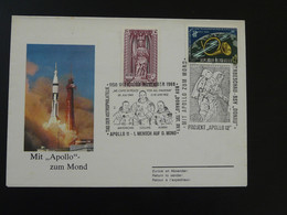 Lettre Commemorative Cover Espace Space Apollo XII Lune Moon Autriche Austria 1969 (ex 1) - Europe