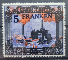 SAARGEBIET 1921 - MNH - Mi 83 - Nuovi