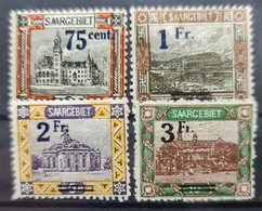 SAARGEBIET 1921 - MLH - Mi 79-82 - Unused Stamps