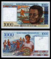 Madagascar 1000 Marked On 200 ARIARY 1994 P. - 76b FDS/UNC - Madagascar