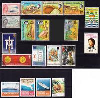 Cayman Islands 1953-2001 Lot Of Stamps Including Mi 341-343, Used O - Iles Caïmans
