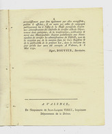 1791 REVOLUTION PRIX DU TABAC TABACS MANUFACTURES SUR 4 PAGES AVEC BANDEAU "LA LOI ET LE ROI" B.E.VOIR SCANS - Decrees & Laws