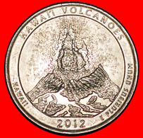 * KILAUEA: USA ★ 1/4 DOLLAR 2012D! WASHINGTON (1789-1797)! LOW START ★ NO RESERVE! - 2010-...: National Parks