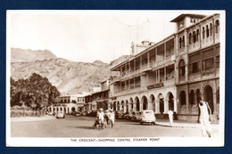 Yemen. Aden. Steamer Point ( Tawahi). The Crescent-shopping Center . Au Fond Hôtel. Tuck's Postcard - Jemen