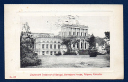 Inde. Alipore ( Calcutta). Villa Du Lieutenant Gouverneur Du Bengale. 1929 - Inde