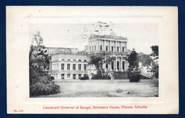 Inde. Alipore ( Calcutta). Villa Du Lieutenant Gouverneur Du Bengale. 1929 - India