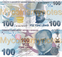 TURKEY, 100 Turkish Lira, 2020, PNew, Series E, UNC - Turkey