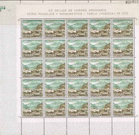 [ES1727.A] España 1966. Pliego Turismo 15c. (UNC) - Full Sheets