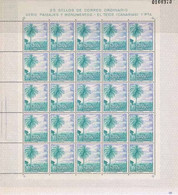 [ES1731.A] España 1966. Pliego Turismo 1 Pt. (UNC) - Feuilles Complètes