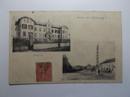 SARREBOURG  (Gruss Aus Saarburg ) Hopital   Brackstegstrasse - Sarrebourg