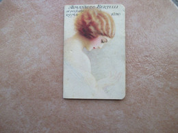 1930 BERTELLI Almanacco Al Profumo ROMA Donne  + Foglietto Farmacia G.B.ORSINI Fano - Petit Format : 1921-40