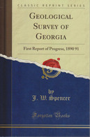 Geological Survey Of Georgia: First Report Of Progress, 1890 91 (Classic Reprint) - Old Books