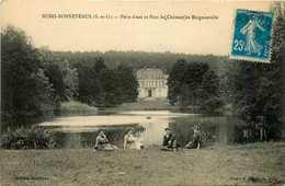 Buno Bonnevaux * La Pièce D'eau Et Le Parc Du Château De Moignanville - Autres & Non Classés