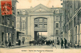 Corbeil * La Sortie Des Papeteries D'essonnes * Usine Industrie - Corbeil Essonnes