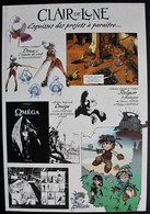 Publicité BD - Editions Clair De Lune 2001 - Presseunterlagen