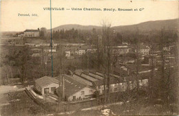 Viriville * Usine Chatillon , Mouly , Rousset Et Compagnie * Industrie - Viriville