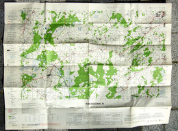 STAFKAART Uit 1954 Omgeving ARENDONK POPEL REUSEL VELDHOVEN ‘s HERTOGENBOSCH VALKENSWAARD TOPOGRAPHIE CARTOGRAPHIE S100 - Arendonk