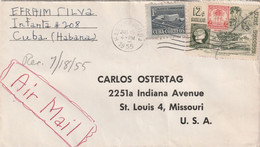 Cuba Old Cover Mailed - Brieven En Documenten