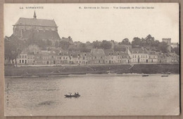 CPA 27 - PONT DE L'ARCHE - Environs De ROUEN - Vue Générale De Pont-de-l'Arche - TB Façades Maisons Au Bord De L'eau - Pont-de-l'Arche