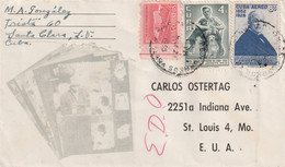 Cuba Old Cover Mailed - Brieven En Documenten