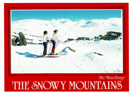 Ref 1532 - Australia Postcard - Skiing - The Main Range - Snowy Mountains - Other & Unclassified