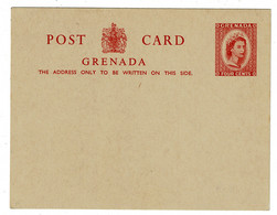 Ref 1534 - Grenada 4c Postal Stationery Card - H&G 18 - Granada (...-1974)