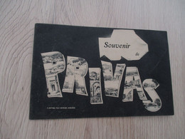 CPA 07 Ardèche Privas Souvenir Fantaisie - Privas