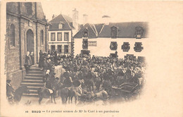 56-BAUD- LE PREMIER SERMON DE Mr LE CURE A SES PAROISSIENS - Baud