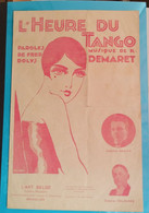 René Magritte (1898-1967) - 1 Petite Partition De Musique  L'heure Du Tango + 1 Petite Partition Valse D' Amour (Abîmée) - Partituren