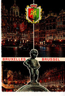 Bruxelles  (viaggiata 1973) - Panoramische Zichten, Meerdere Zichten