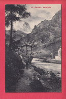 OUDE POSTKAART - ZWITSERLAND -  ZERMATT 1908 - VS Valais