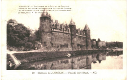 CPA Carte Postale France- Josselin- Le Château Façade Ouest 1933   VM46359 - Josselin