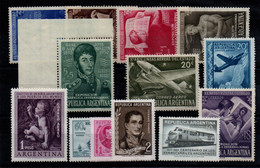 Delcampe - Argentina (aéreo) Nº 34/8, 39/40, 42/5, 47. Año 1950/57 - Luftpost