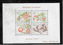 Delcampe - Monaco Blocs De 1989  N°44 Neuf ** - Blocks & Kleinbögen