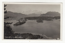 Faakersee Mit Dobratsch Old Postcard Posted 1931? B220310 - Faakersee-Orte