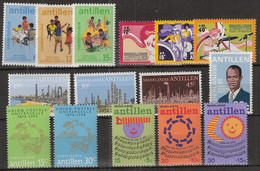 Ned Antillen 1974 Year - Complete - MNH/**/postfris - Curacao, Netherlands Antilles, Aruba