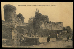 Talmont - Les Ruines Du Château (côté Est) - Talmont Saint Hilaire