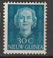 Nederlands Nieuw Guinea 1950 ** Kon.Juliana 30 Ct - NVPH 13 MNH**Postfris - Nederlands Nieuw-Guinea