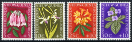 Nederlands Nieuw Guinea 1959, Bloemen, Fleurs, Flowers Sociale Zorg NVPH 57-60 MNH**/postfris - Nederlands Nieuw-Guinea