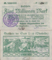 Lich Inflationsgeld Stadt Lich Gebraucht (III) 1923 5 Millionen Mark - 5 Mio. Mark