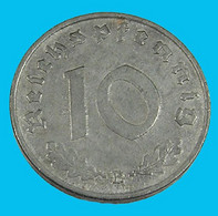 10 Reichspfenning - Allemagne - Zinc - 1940 B  - TTB - - 1 Rentenpfennig & 1 Reichspfennig